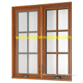 American Style Aluminum Wood Window (External Grid System)